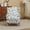 Antique Green, variant on S-HOME Accent Chair with Retro Wood Legs in Floral Pattern Comfy Upholstered Armchair for Living Room Office