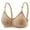 Khaki, variant on WREESH Push-Up Bra Adaptive Bra Women Underwire Development Period Gathering Breathable Underwear Sports Three Buckle Daily Bra Small Bra Lift Padded Bra Underwear Purple