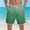 Army Green, variant on WIZUTIZ Mens Swim Trunks with Compression Liner 2 in 1 Quick Dry Swimming Shorts Swimwear Bathing Suits with Pockets