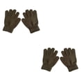thumbnail image 1 of Qarigey 1 par de guantes para niños, accesorios de ropa, guantes cómodos de punto de Color sólido para niños y niñas para invierno, verde Ejercito verde 2piezas, 1 of 6