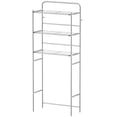 thumbnail image 1 of Costway 3-Tier Over The Toilet Space Saver Bathroom Storage Shelf Rack Organizer Chrome, 1 of 10