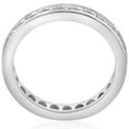 thumbnail image 2 of Pompeii 1 1/2ct Channel Set Diamond Eternity Ring 950 Platinum (G/H,SI2-I1), 2 of 3