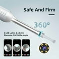 thumbnail image 4 of Ear Otoscope, Endoscope Ear Cleaning Kit, HD Camera Ear Cleaning with 6 LED Lights, 3.6mm Wireless WiFi，For Smart Phone, 4 of 5