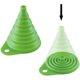thumbnail image 4 of Embudo plegable de silicona para tarros, embudo plegable grande para tarros de conservas para boca ancha y tarros regulares, embudo de especias para mermelada de grado alimenticio Xemadio 2034084-3, 4 of 9