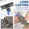 thumbnail image 7 of 2 Packs Upgraded W10350375 Dishwasher Top Rack Compatible with Kenmore Whirlpool W10712395 AP5957560, 7 of 7