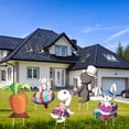 thumbnail image 3 of 7 PCS Easter Decorations Outdoor Easter Yard Signs Yard Stakes Easter Yard Decorations Outdoor Decorations Signs, 3 of 6