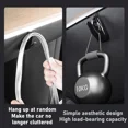 thumbnail image 3 of For Tesla Model Y/3/3+ Y Juniper 2025 Glove Box Creative Hook ABS Passenger Hidden Storage Hook Interior, 3 of 7