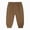 A102-Brown, variant on Ccpelsie Boy's Baggy Sweatpants Elastic Waist Open Bottom Straight Leg Workout Athletic Pants for Fall Winter(Gold,6-9 Months)