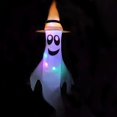 thumbnail image 2 of Choosebetter Halloween Ghost Windsocks with Witch Hat LED Light Hanging Decorations for Home Yard Decor, 2 of 2