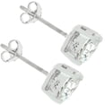 thumbnail image 2 of Women's .925 Sterling Silver Jenny Stud Earrings, 2 of 2
