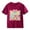 Wine, variant on KAUOD Girls 100 Day of School T Shirts Cotton Soft Short Sleeve Graphic Shirt Kids Cute Crew Neck Summer Tops Clothes