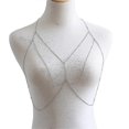 thumbnail image 5 of Fashion Simple Sexy belly Body chain Necklace Bikini Wire Harness Body Women and Girls (Gold), 5 of 5