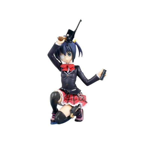 Takanashi Rikka Squatting Pose Figurine From Chuunibyou Ga Shitai! | The Eye of The Collectible for Fans