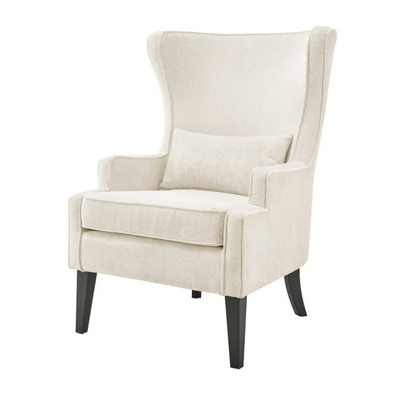 Clementine Fabric Wing Accent Arm Chair