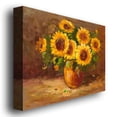 thumbnail image 3 of Trademark Fine Art "Sunflowers Still Life" Canvas Art, 3 of 3