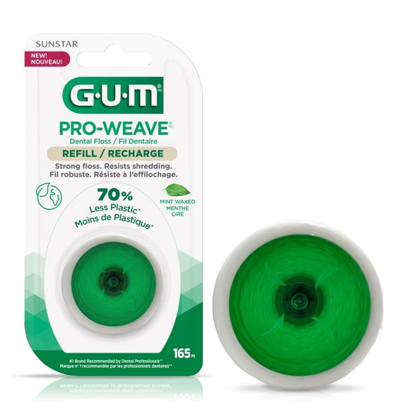 Recharge PRO-WEAVEMD GUMMD Menthe, ciré, 165m