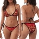 thumbnail image 3 of Fotbe Happy New Year Traje de Baño para Mujer de Dos Piezas – Bikini Sexy de Tirantes Tipo Halter con Diseño Triangular, 3 of 6