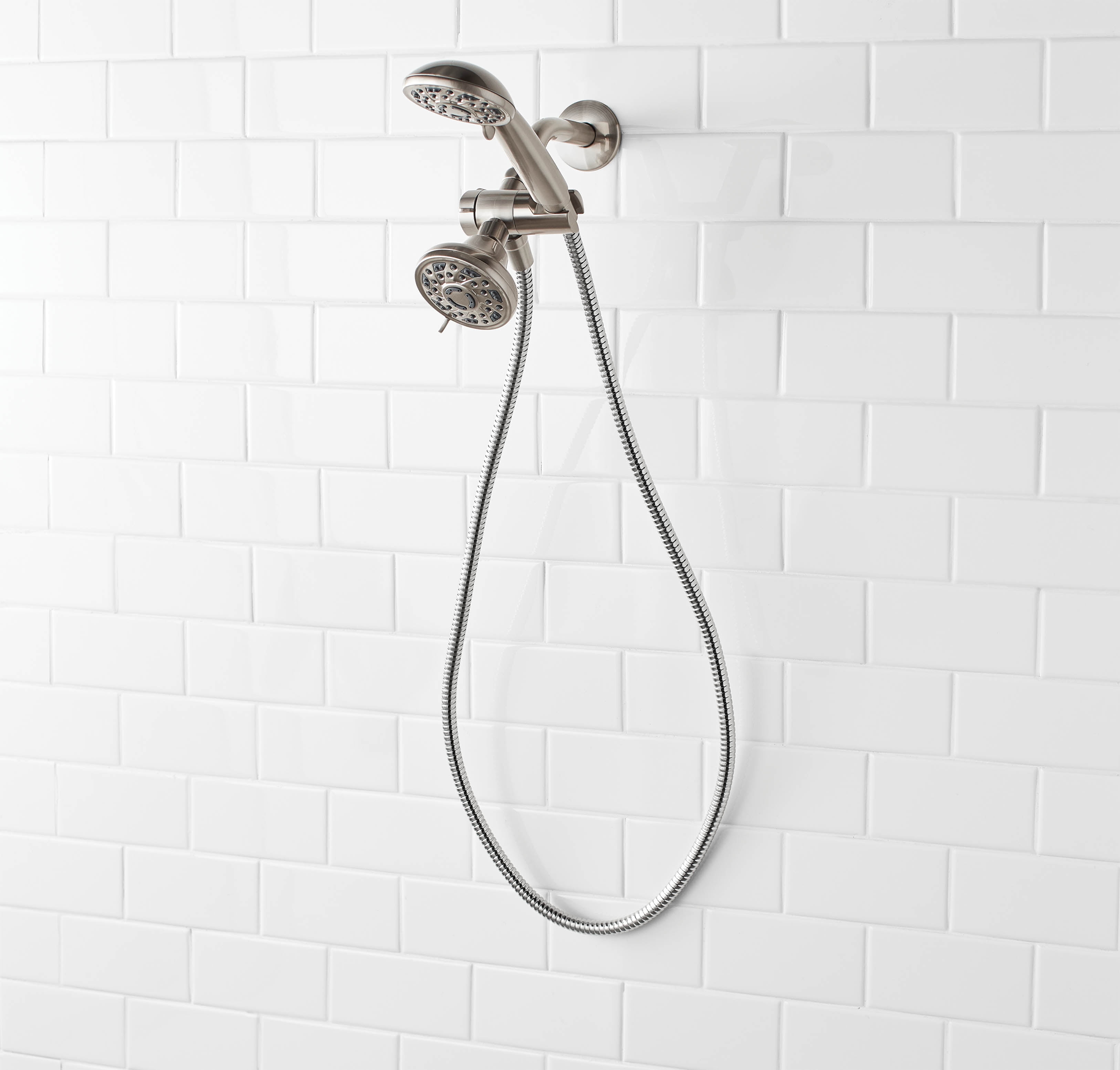 Mainstays Stainless Steel Shower Hose in Satin Nickel