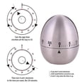 thumbnail image 4 of 60 Minutes Mechanical Drive Timer, Ideal As A Kitchen Timer, Sports Timer, Egg Timer, Egg Timer, Homework Timer, 4 of 9