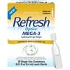 REFRESH Optive Mega-3 Lubricant Single-Use Sterile Containers Eye Drops 30 ea (Pack of 2)