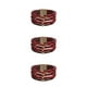thumbnail image 1 of Qarigey magnética Multicapas Cadena de mano de cuero ajustable Negro Cuadros rojos Type1 NO1, 1 of 6