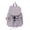 Grey, variant on Cinch Top Nylon Rucksack, Lightweight Gym Knapsack with Divided Compartments, Durable Bag for Outdoor Errands, 10.63 Inch (Grey)