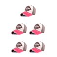 thumbnail image 1 of fastboy Chapeau de Tennis Ajustable pour Hommes et Femmes, Randonnée, Golf, Baseball, Rose, 5ensemble, 1 of 5