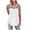 White, variant on Tank Tops for Women Camisole Tunic Loose Leopard Sleeveless Ruffle Undershirt