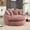 Pink, variant on Homefun 55" Oversize Round Chair Couch Lounge Chaise Indoor,Comfy Boneless Sleeper Sofa Bed with 5 Pillows for Reading LivingRoom(Pink)