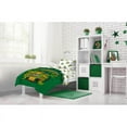 thumbnail image 2 of Nickelodeon Teenage Mutant Ninja Turtles Green Bricks 4 Piece Toddler Bed Set, 100% Microfiber, 2 of 5