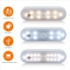 thumbnail image 4 of LáMpara de Mesa Colgante MagnéTica LED LáMpara de Escritorio Recargable Dormitorio LáMpara de Noche Armario Luz de Noche Luz de Gabinete 2 Pieza, 4 of 5