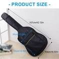 thumbnail image 5 of YongCo Guitar Case Gig Bag 40/41inch Acoustic Guitar Bag Soft Pad Guitar Case Bag, 5 of 11