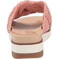 thumbnail image 3 of Sam Edelman Aliana Cali Rose Leather Wedge Cushioned Slip On Footbed Slide Sandal (9.5, Cali Rose), 3 of 6