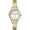 Gold, variant on Timex Women's Easy Reader Date Gold/White 25mm Casual Watch, Tapered Expansion Band