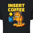 thumbnail image 3 of Garfield - Coffee - Juniors Cropped Cotton Blend T-Shirt, 3 of 5