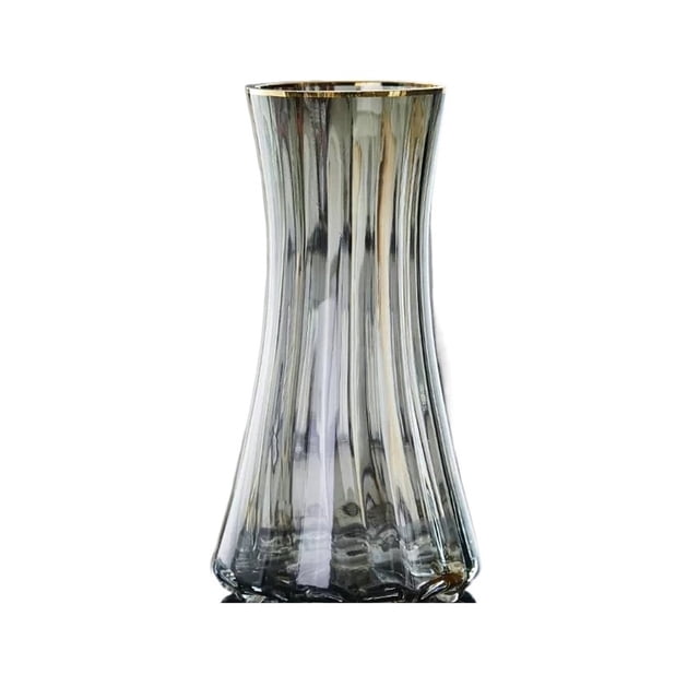 Jarrones simples de vidrio de Color primario, flores transparentes a base de agua, arreglo de flores secas, mesa de té for sala de estar