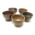 thumbnail image 2 of TJ Global Set of 5 Small Japanese Pottery Ceramic Bowls for Dessert, Salsa, D..., 2 of 7