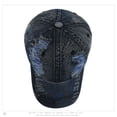thumbnail image 4 of Gorra de béisbol vintage de mezclilla lavada con forma de C desgastada para adulto, 4 of 5