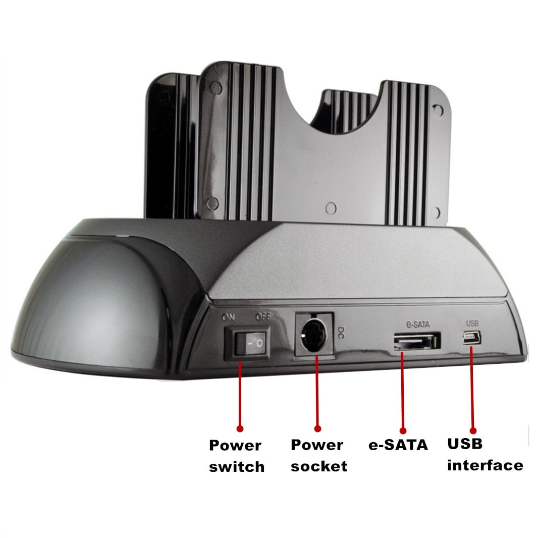 Leeten Hard Disk Base 2.5" / 3.5" IDE SATA HDD Docking Station Card