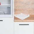 thumbnail image 3 of Milisten 1Pack Plastic Food Tray Freezer Baskets Chest White Plastic for Kitchen Storage, 3 of 8