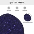 thumbnail image 5 of Naloa Glittering Purple Starfield Beanie for Men Women Knitted Unisex Winter Hat Beanies Cap Knit Cuffed Beanies Hats, 5 of 7