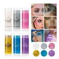 thumbnail image 7 of Face Body Glitter, Face Glitter Body Gel Sequins Shimmer Liquid Eyeshadow, Hair Glitter Sparkles Chunky Face Glitter Gel for Girls Makeup, 7 of 7