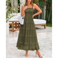 thumbnail image 3 of Vestido PRETTYGARDEN maxi de verano sin mangas en A para mujer, 3 of 9