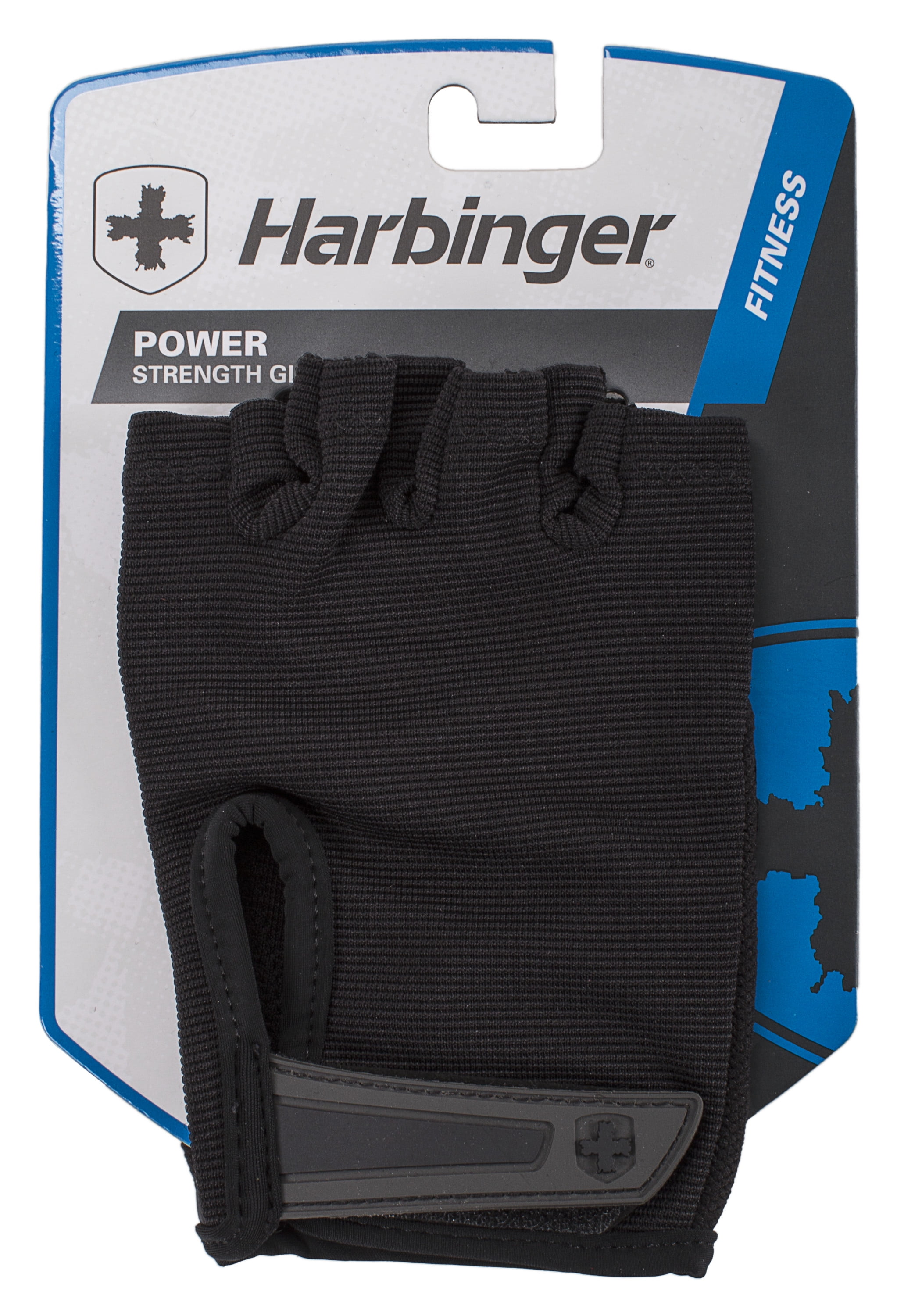 Harbinger Men's Power Weightlifting Glove Black Medium 