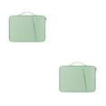 thumbnail image 4 of Estuche para computadora portátil Inteprter Bolso con cierre de cremallera bolsa de transporte para computadora 10.8-11 pulgadas color Verde, 4 of 6