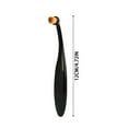 thumbnail image 3 of KMWGRE Pet Tear Stain Remover Brush for Gentle Eye Area Grooming and Hygiene Cleaning Tool for Dogs and Cats Black 12cm, 3 of 8