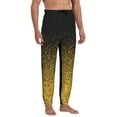 thumbnail image 4 of Kdxio Gold Glitter Gradient Pattern Joggers,Sweatpants for Men with Pockets-Small, 4 of 5