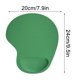 thumbnail image 3 of Uuiauoio Office Mousepad with Gel Wrist Support - Ergonomic Gaming Desktop Mouse Pad Wrist Rest - Design Gamepad Mat Rubber Base for Laptop Computer -Silicone Non-Slip Special-Textured Surface, 3 of 6