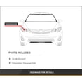 thumbnail image 3 of For Nissan Altima 2013 2014 Headlight Assembly Driver and Passenger Side | Pair | Sedan | Black Bezel | NI2505125, 3 of 3
