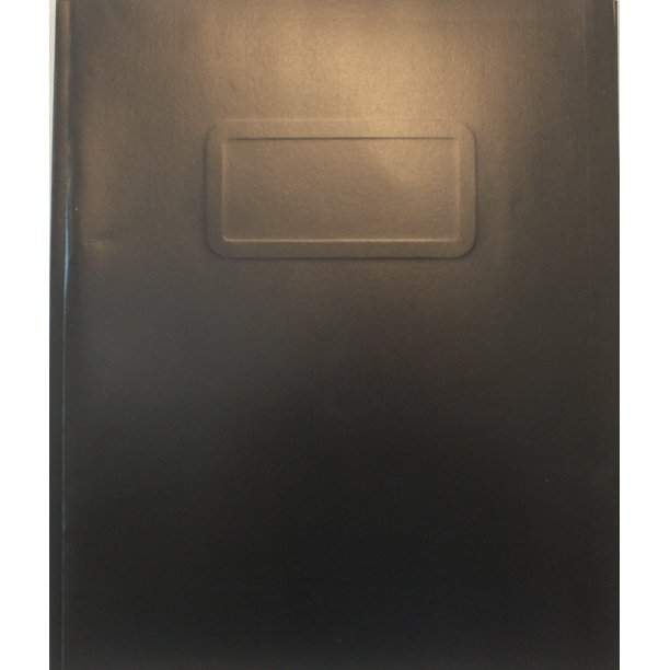 Pen Gear Two Pocket Paper Folder Solid Black Color Letter Size Pen gear two pocket paper folder solid black color letter size